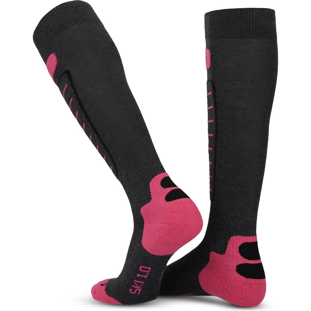 Skiing 1.0 - Grey/Pink