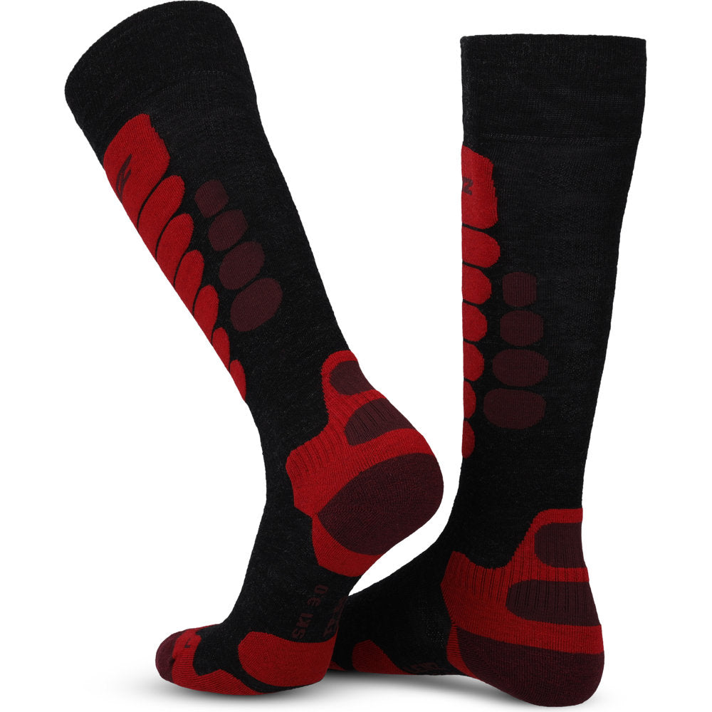 Skiing 3.0 Dark Grey/Red