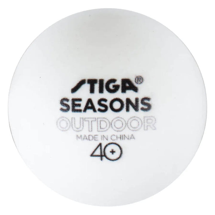 Seasons Outdoor ABS 12-pack White Bordtennisbolde