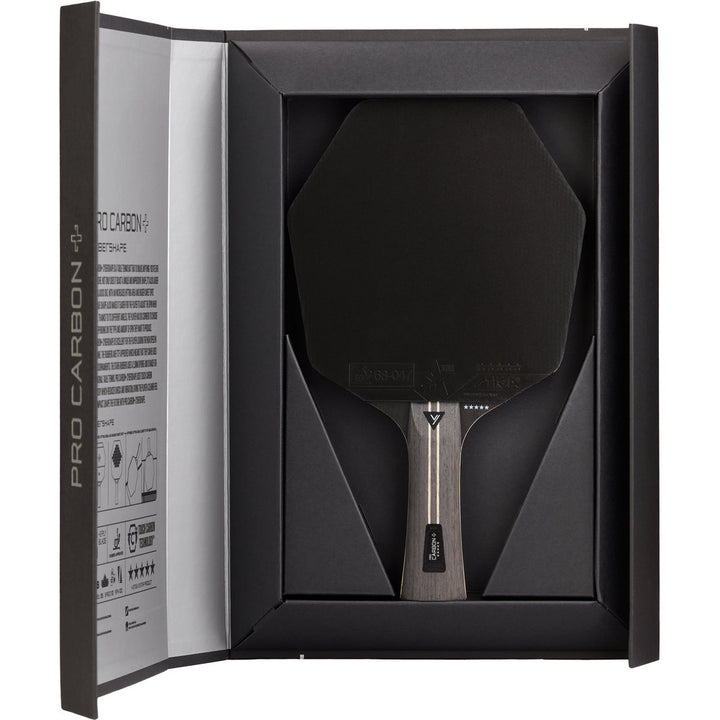 PRO Carbon+ Cybershape 5-Star Bordtennisbat