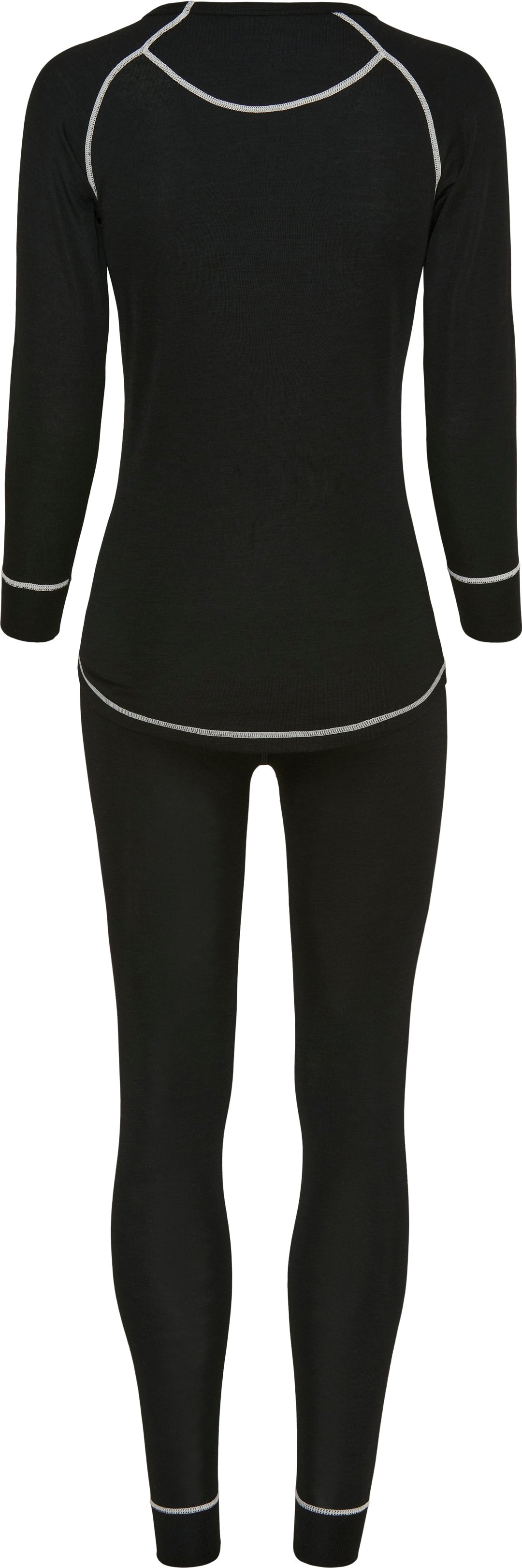 Merino Wool Set Lady Black