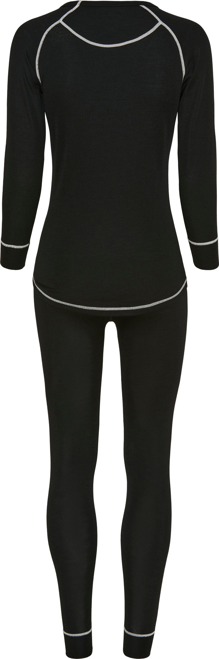 Merino Wool Set Lady Black