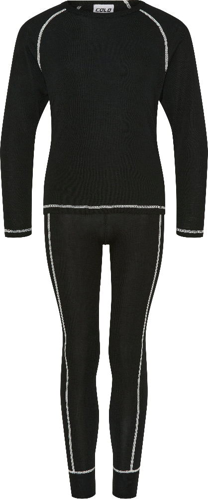 Merino Wool Set Junior Black