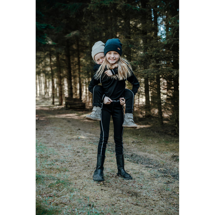 Merino Wool Set Junior Black