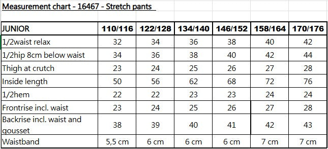 Stretch Ski Pant Jr. Black