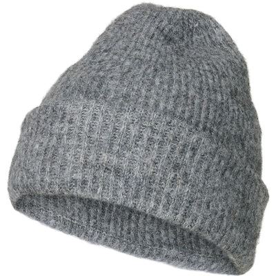 Wool Beanie - Grey