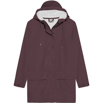 Regnjakke W - Burgundy