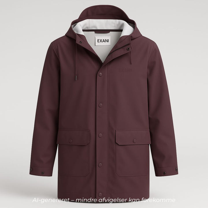 Regnjakke W - Burgundy