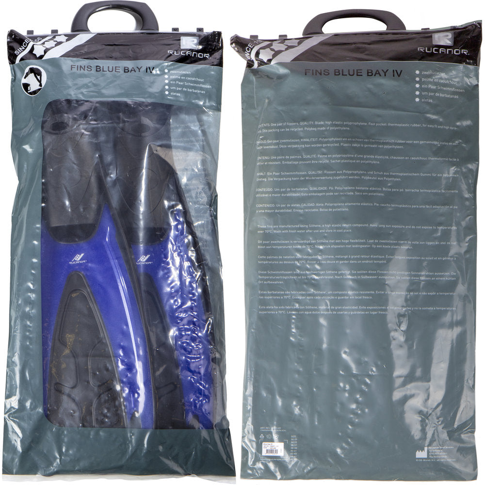 Blue Bay IV Flippers - Blue