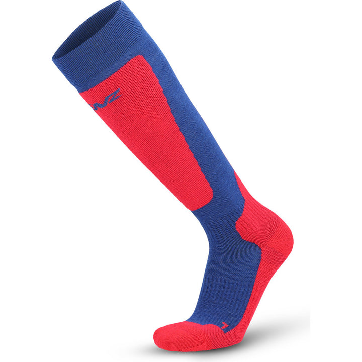 Ski Sock Merino Winter 3 - Blue/Red