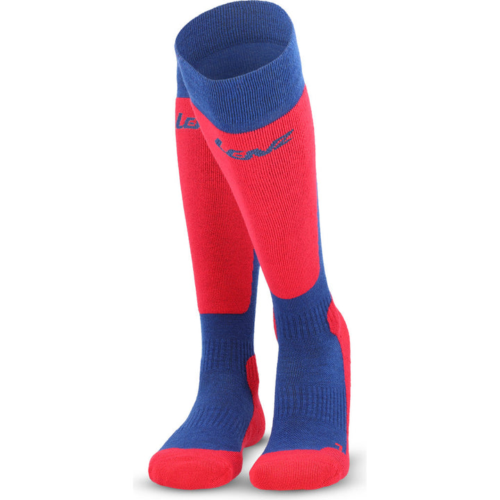Ski Sock Merino Winter 3 - Blue/Red