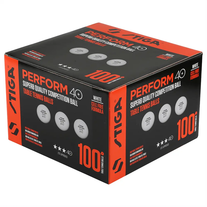 Perform 3-star ABS 100-pack Bordtennisbolde