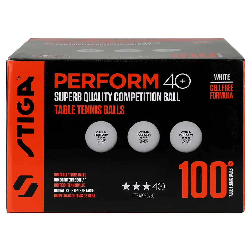 Perform 3-star ABS 100-pack Bordtennisbolde