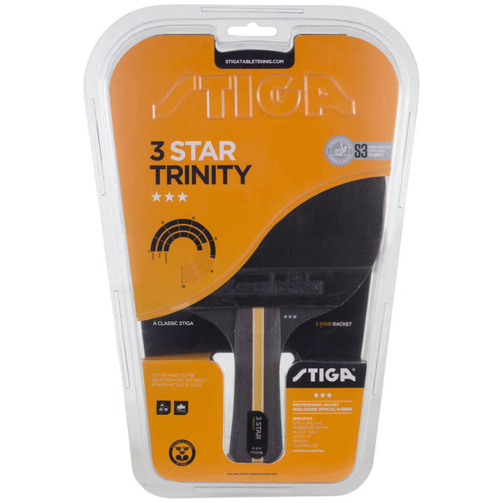 3-star TRINITY Concave Bordtennisbat