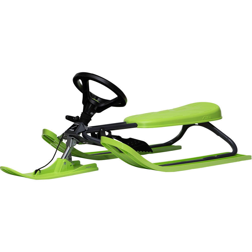 Snowracer Iconic - Grafith Grey/Green – Rocks ApS