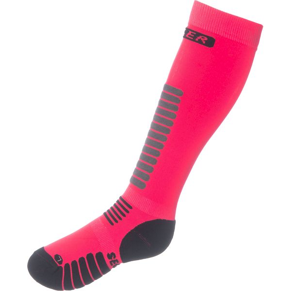 Zone Ski Sock Pink Diva