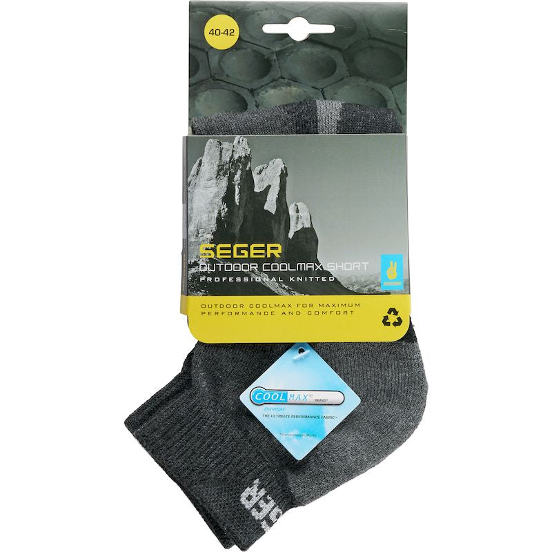 Outdoor Coolmax Strømper Short Black