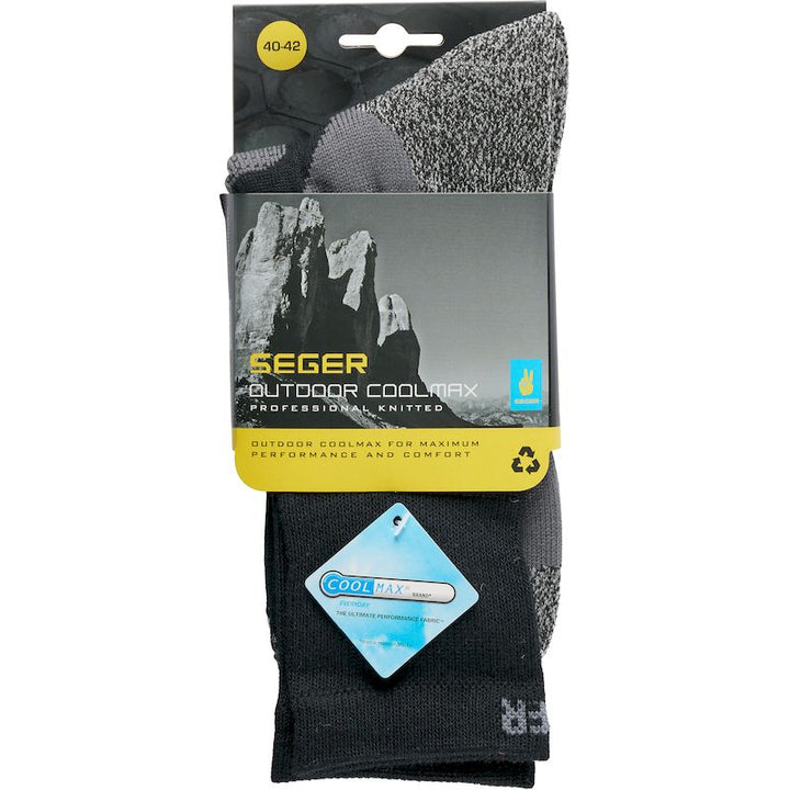 Outdoor Coolmax Strømper Black