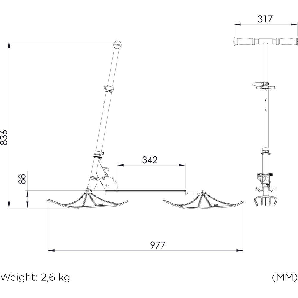 Snow Kick Black/Blue