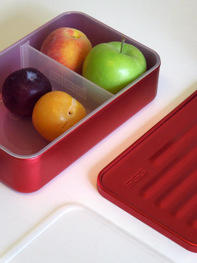 Metal Box Plus Large Red