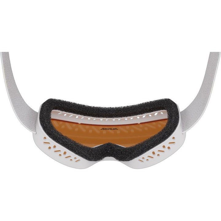 Carvy 3.0 Junior Skibriller - White Matt