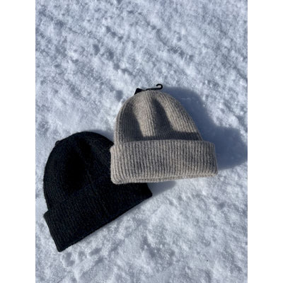 Wool Beanie - Black