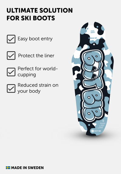 Boot Bib Junior - Camo Blue
