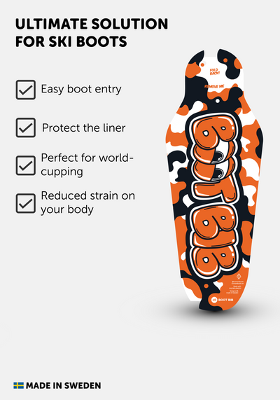 Boot Bib Junior - Camo Orange