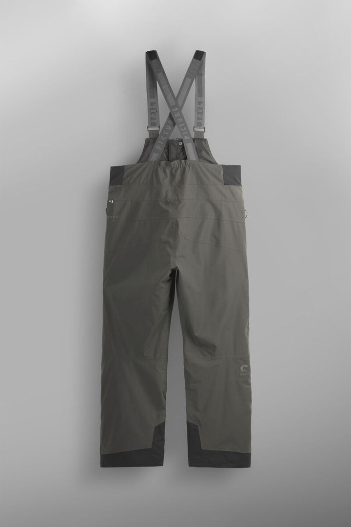 AVENING BIB PANTS - A RAVEN GREY