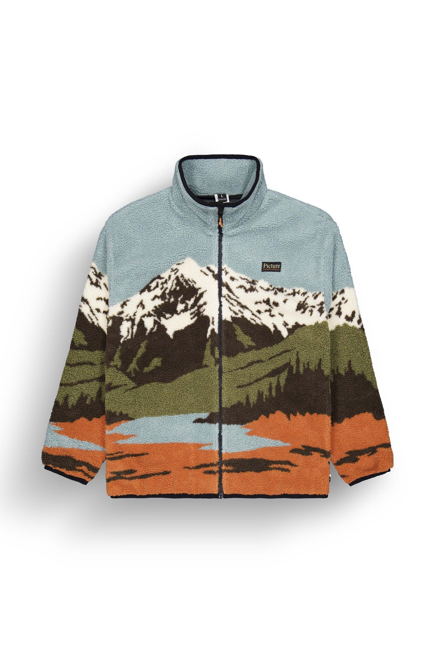 HAFDALS ZIP FLEECE - MOUNTAIN