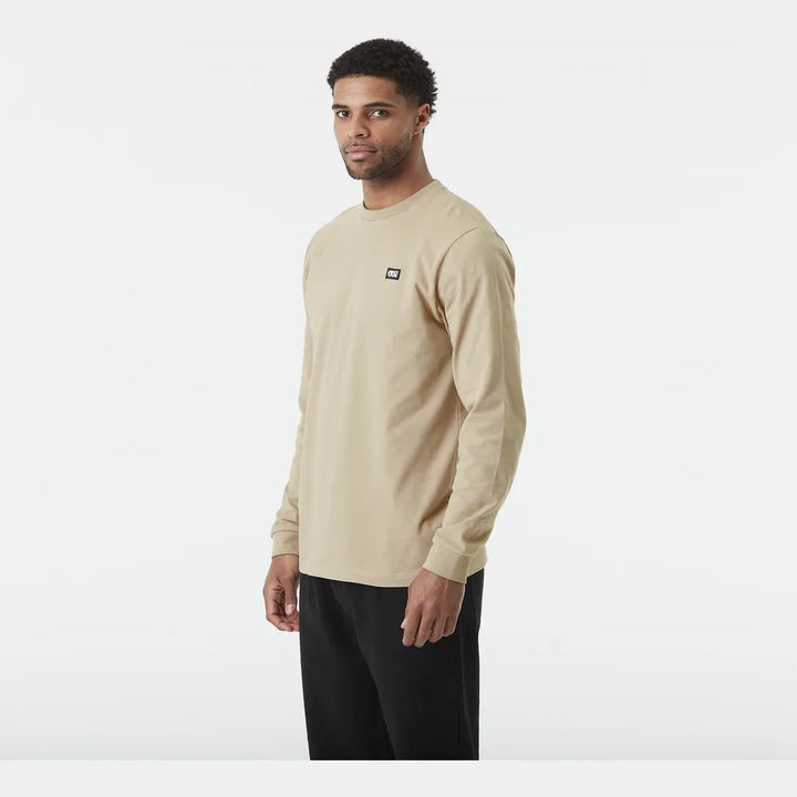 Sican Langærmet T-shirt - Taupe