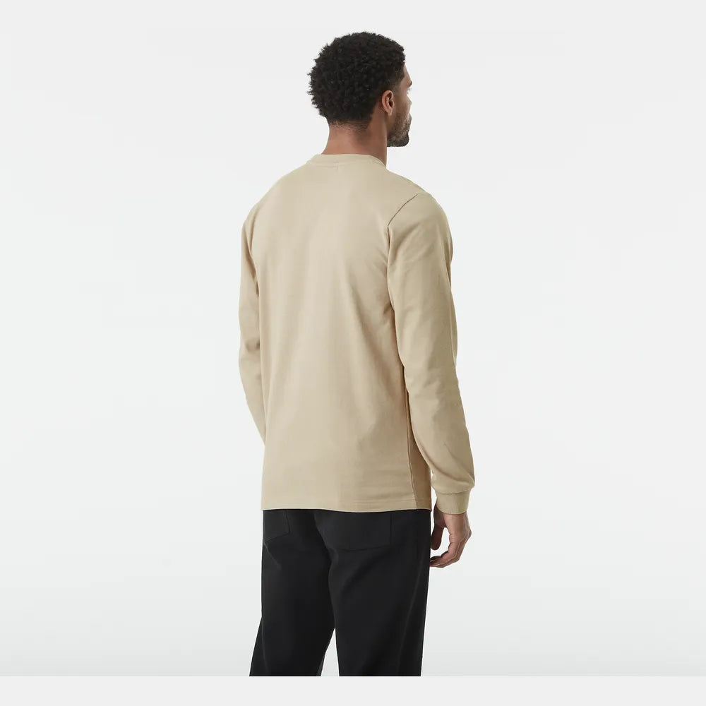 Sican Langærmet T-shirt - Taupe