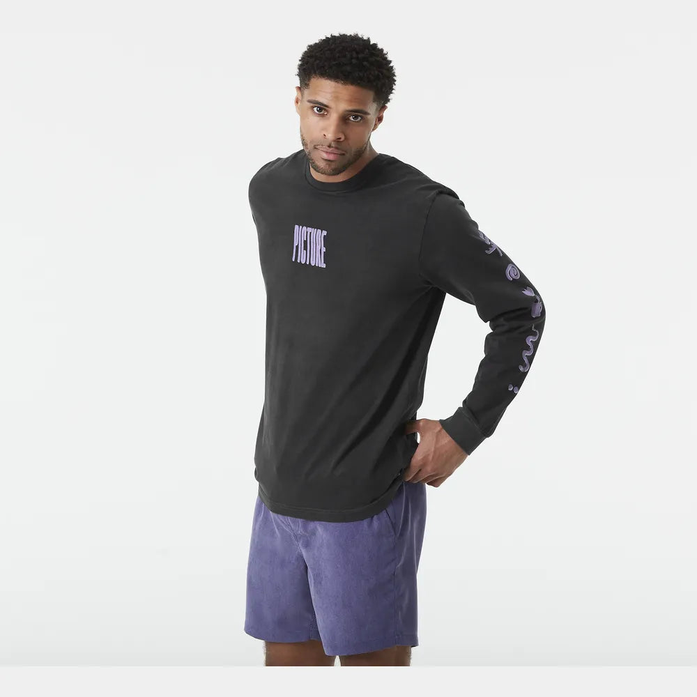 Pembroke Langærmet T-shirt - Black