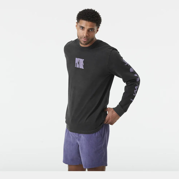 Pembroke Langærmet T-shirt - Black