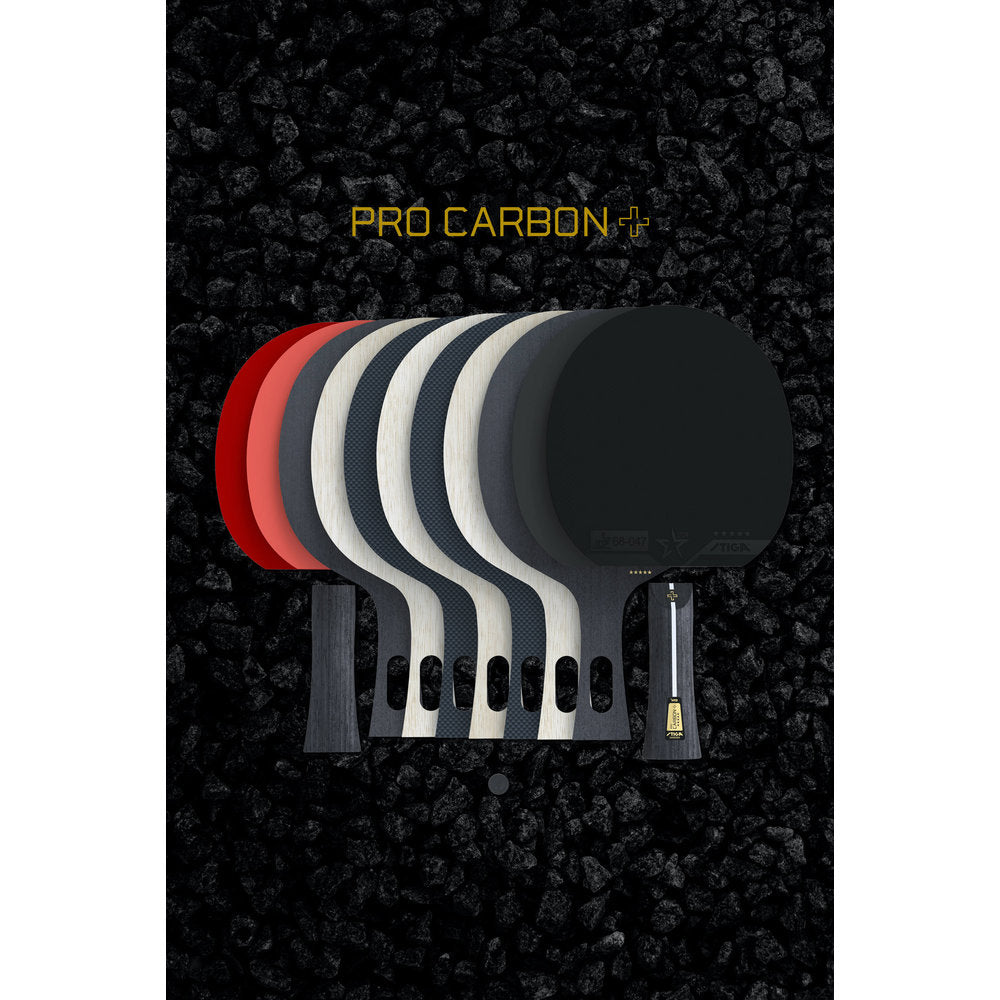 PRO Carbon+ 5-Star Bordtennisbat