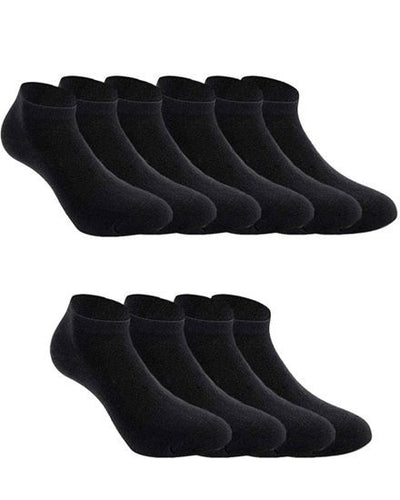 HIT 5-Pack Sneaker Socks - Black