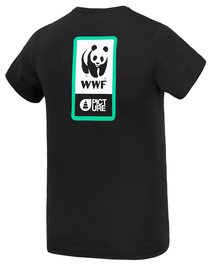 WWF LOGO TEE - A Black