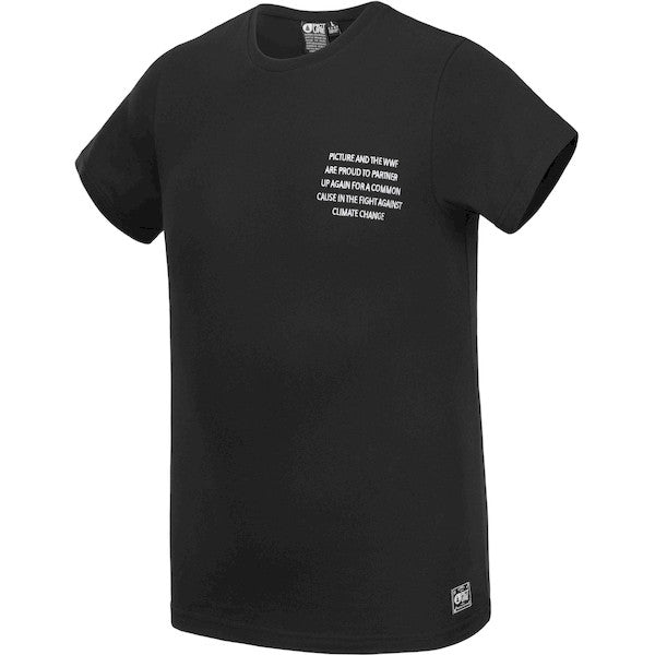 WWF LOGO TEE - A Black