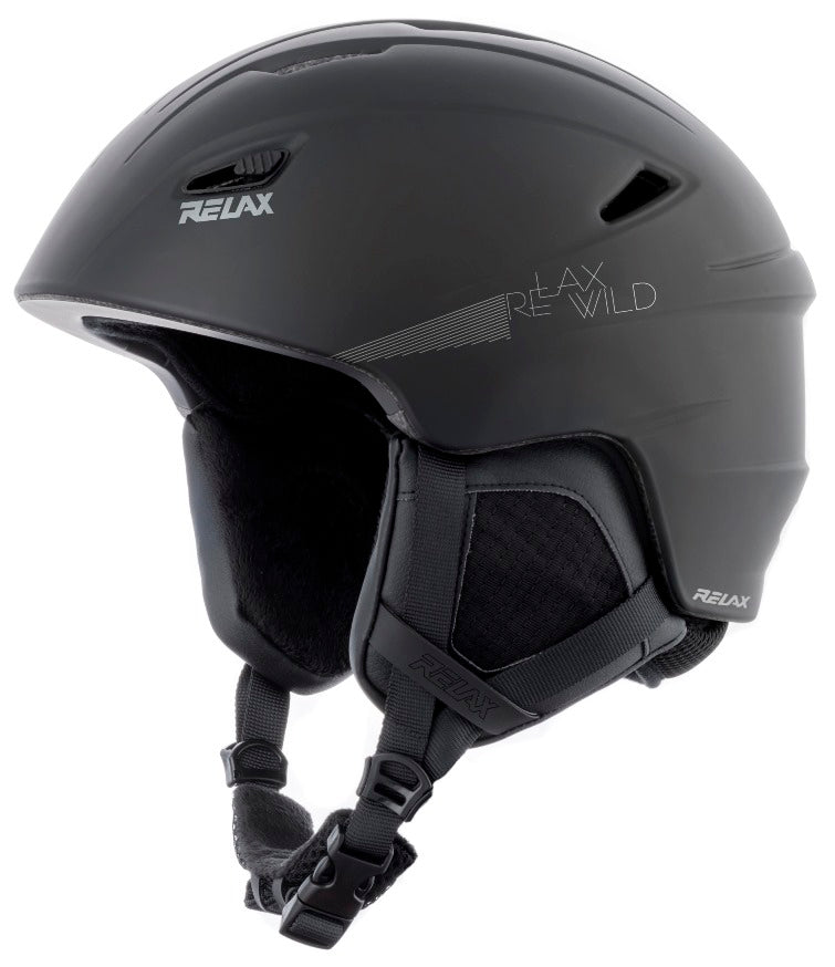 Ski Helmet Relax Wild RH17A - Black