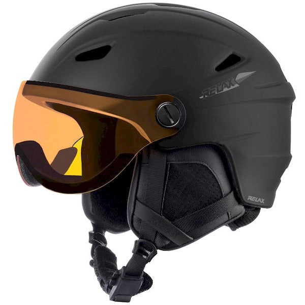 Ski Helmet Relax Stealth RH24A - Black