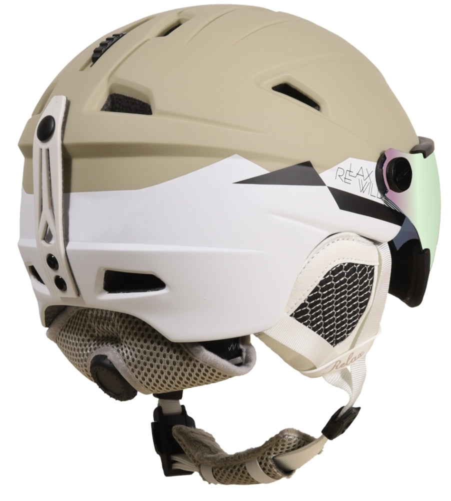 Ski Helmet Relax Stealth RH24K - Beige