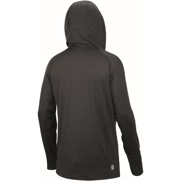 LARSON TECH HOODIE - A Black