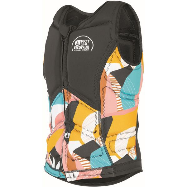AMITA IMPACT VEST ZIP - B Black